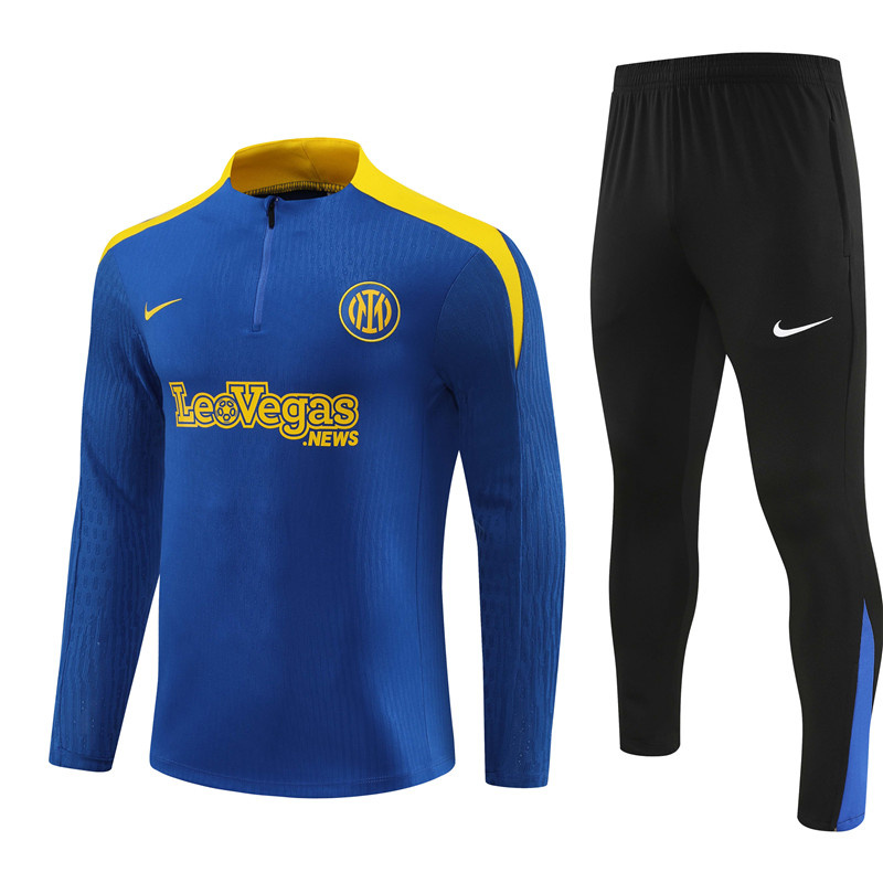 AAA Quality Inter Milan 24/25 Tracksuit - Blue/Yellow